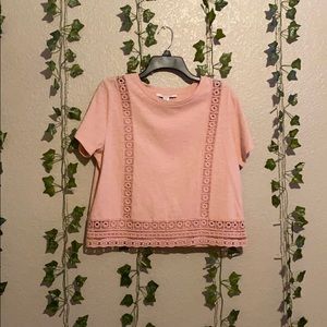 Forever 21 pink blouse
